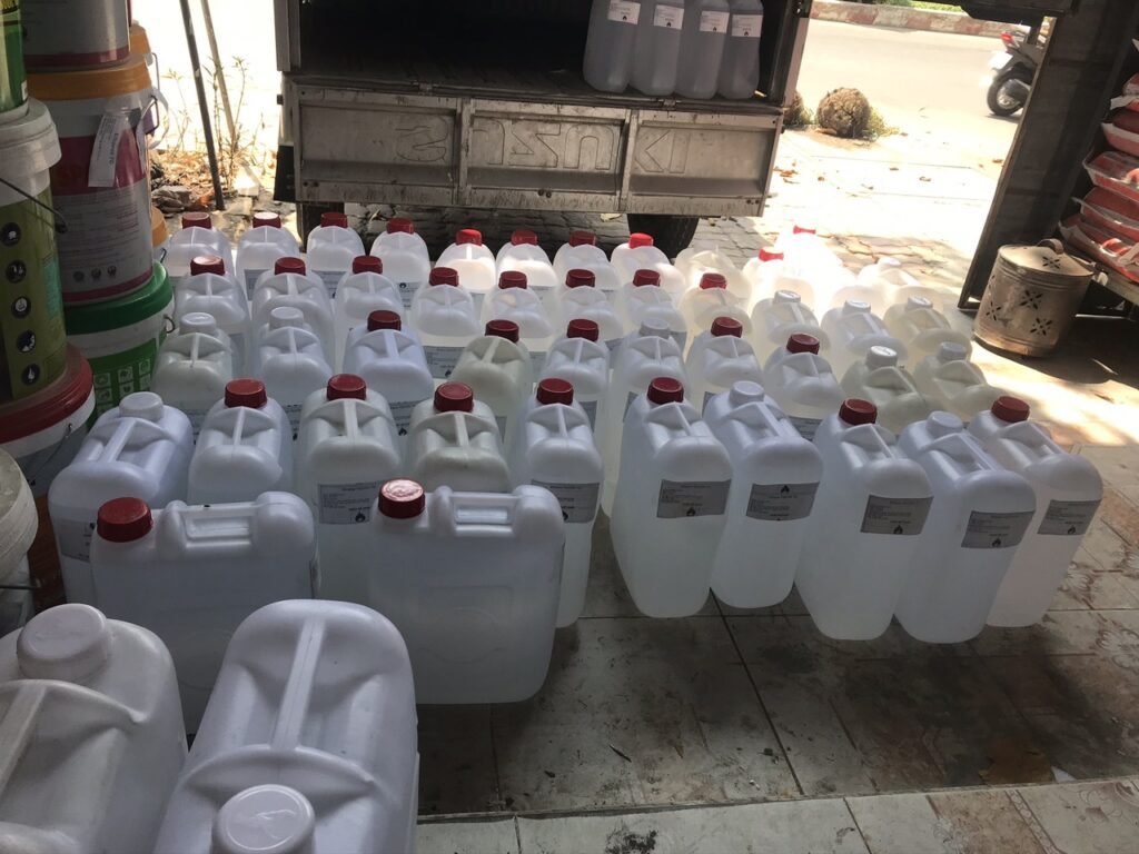 Sản phẩm cồn ethanol tại Bình Dương từ Sơn Thiên Long